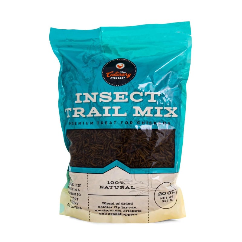 Fluker's Culinary Coop Premium Chicken Treats, Dried Insect Trail Mix, 20 oz - Image 1